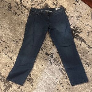 Buffalo David Bitton Men's Straight Jeans in Dark Blue